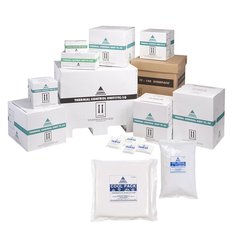 Thermal Control Units Imballaggi isotermici per il trasporto dei vaccini - Air Sea Italia